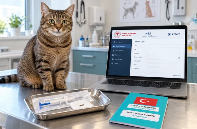 Evcil Hayvanlarda Mikroçip ile Kimliklendirme: Kedi ve Köpeklerde Mikroçip ve Pasaport Kayıt Rehberi