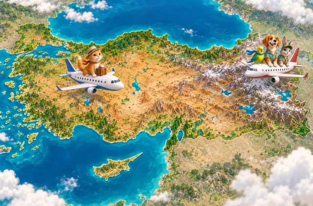 Yurt İçi Evcil Hayvanla Uçak Yolculuğu: Gerekli Belgeler ve İşlemler